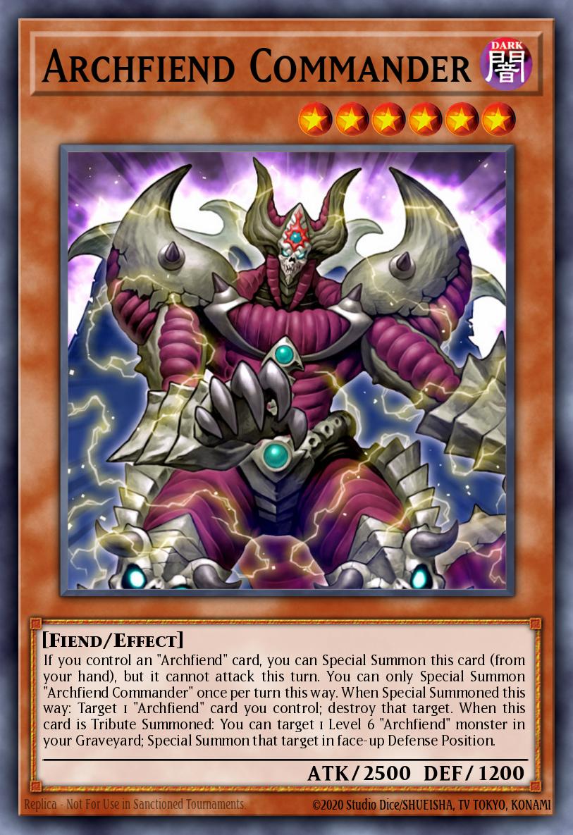 Archfiend Commander